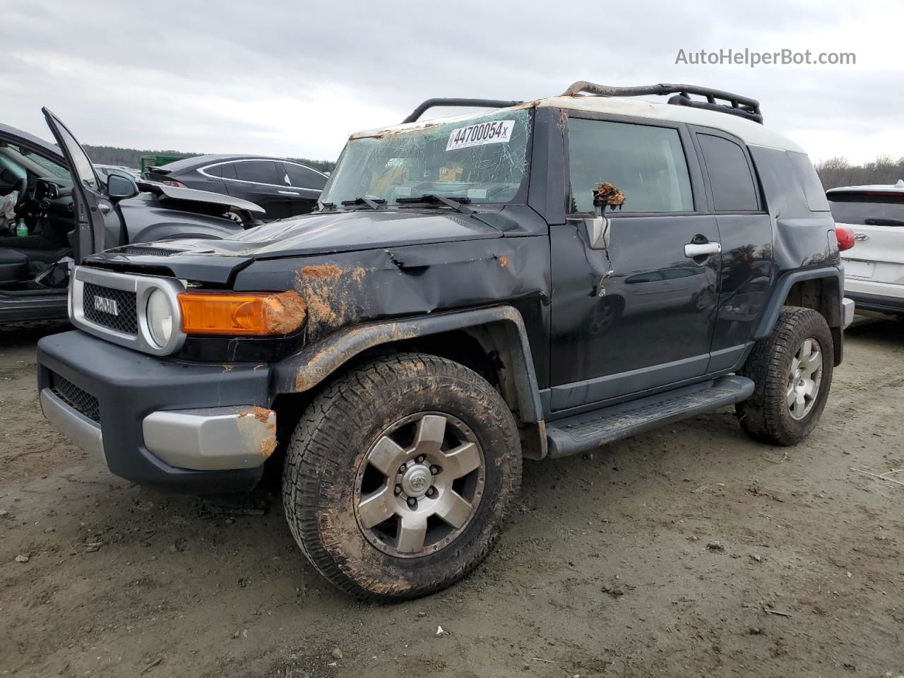 2007 Toyota Fj Cruiser  Black vin: JTEBU11F570008252