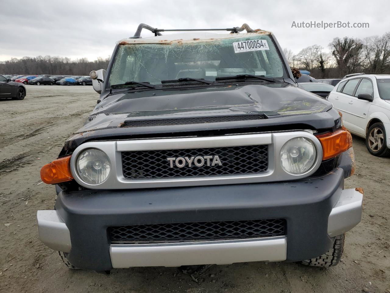 2007 Toyota Fj Cruiser  Черный vin: JTEBU11F570008252