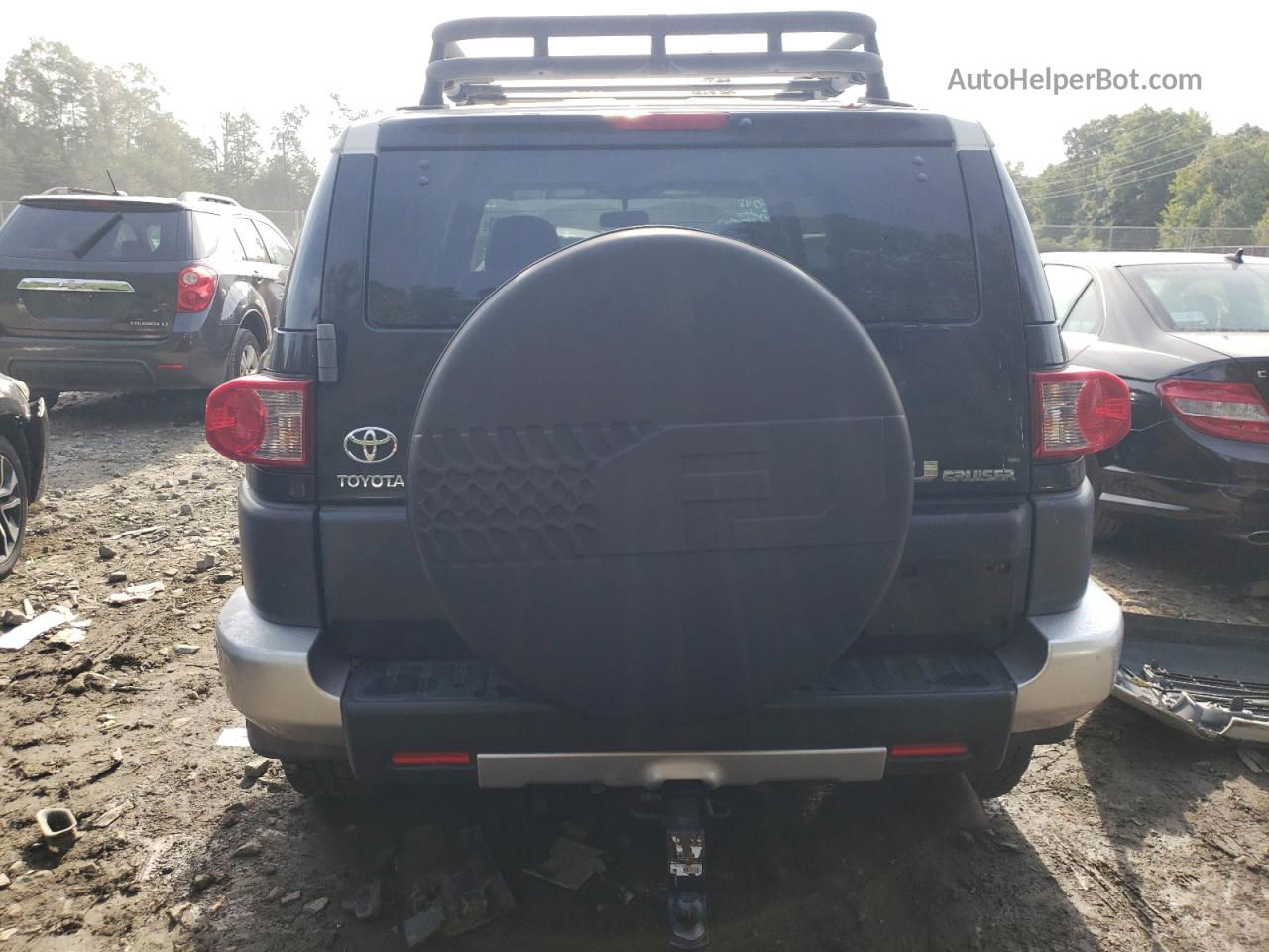 2007 Toyota Fj Cruiser  Black vin: JTEBU11F570011913