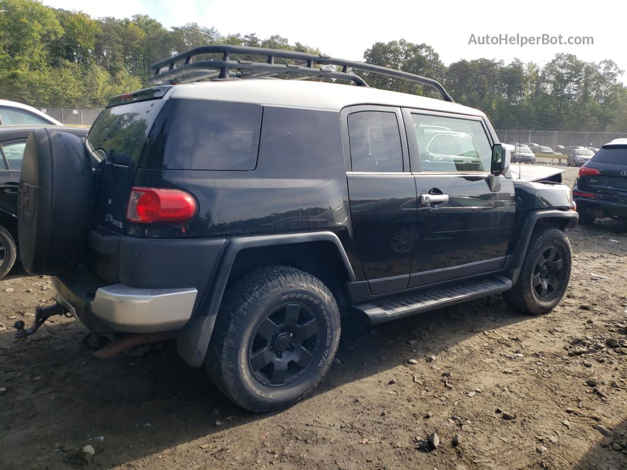 2007 Toyota Fj Cruiser  Black vin: JTEBU11F570011913