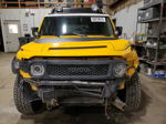 2007 Toyota Fj Cruiser  Yellow vin: JTEBU11F570014679