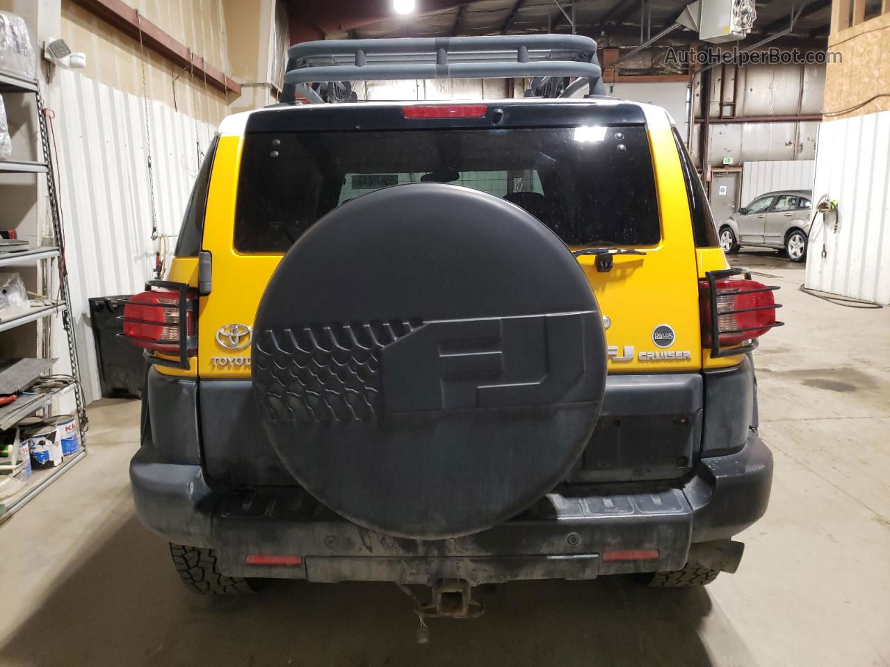 2007 Toyota Fj Cruiser  Yellow vin: JTEBU11F570014679