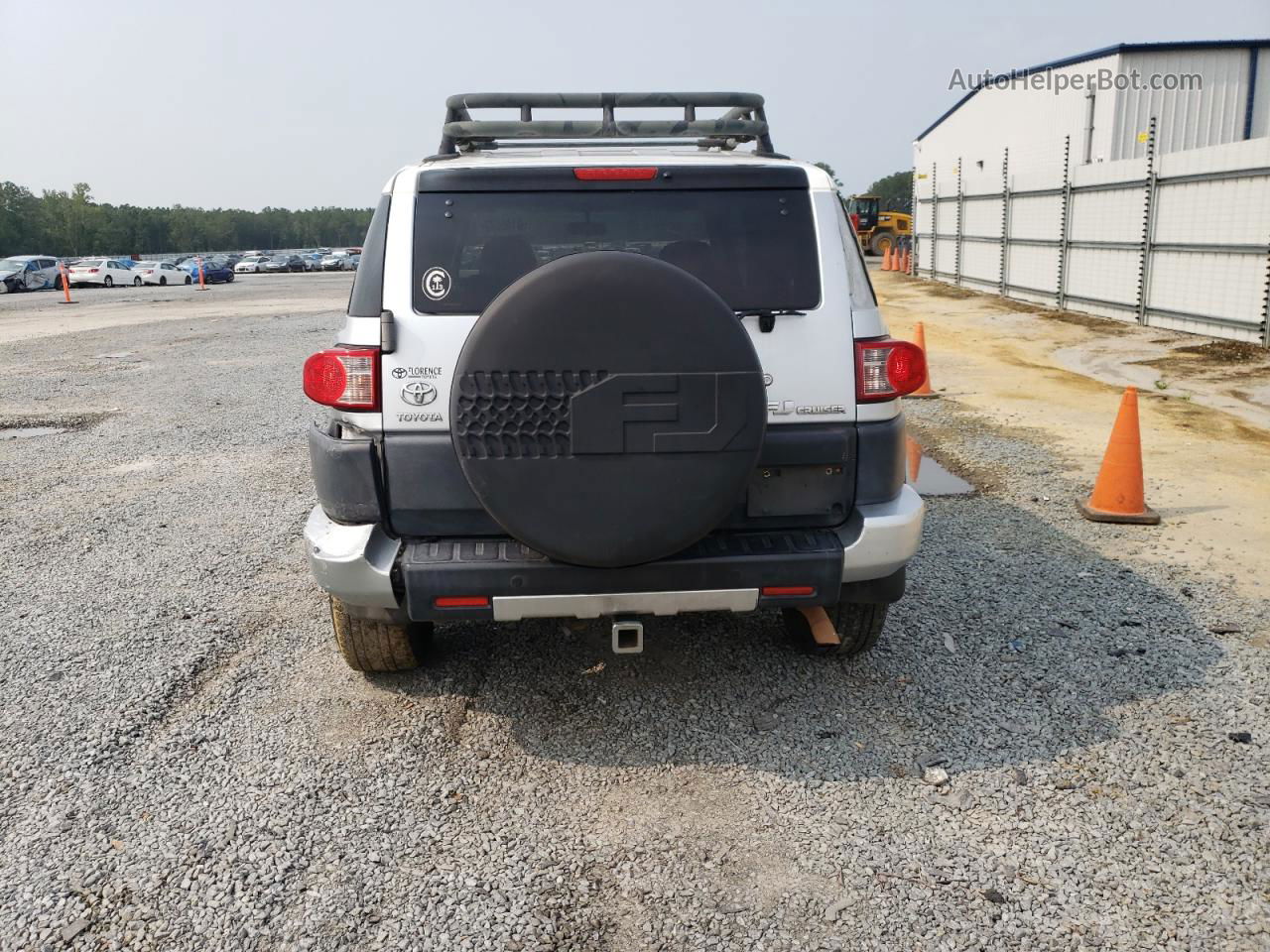 2007 Toyota Fj Cruiser  Gray vin: JTEBU11F570041493