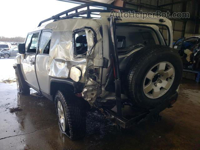 2007 Toyota Fj Cruiser  Silver vin: JTEBU11F570042529