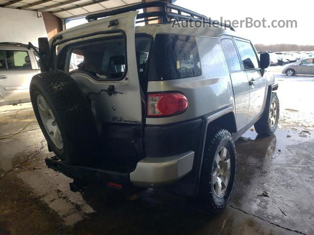 2007 Toyota Fj Cruiser  Silver vin: JTEBU11F570042529