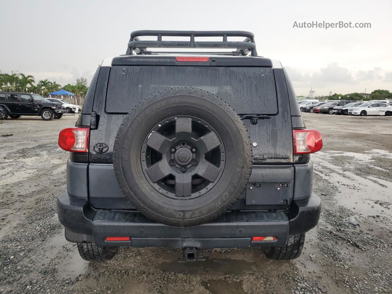 2007 Toyota Fj Cruiser Черный vin: JTEBU11F670001522