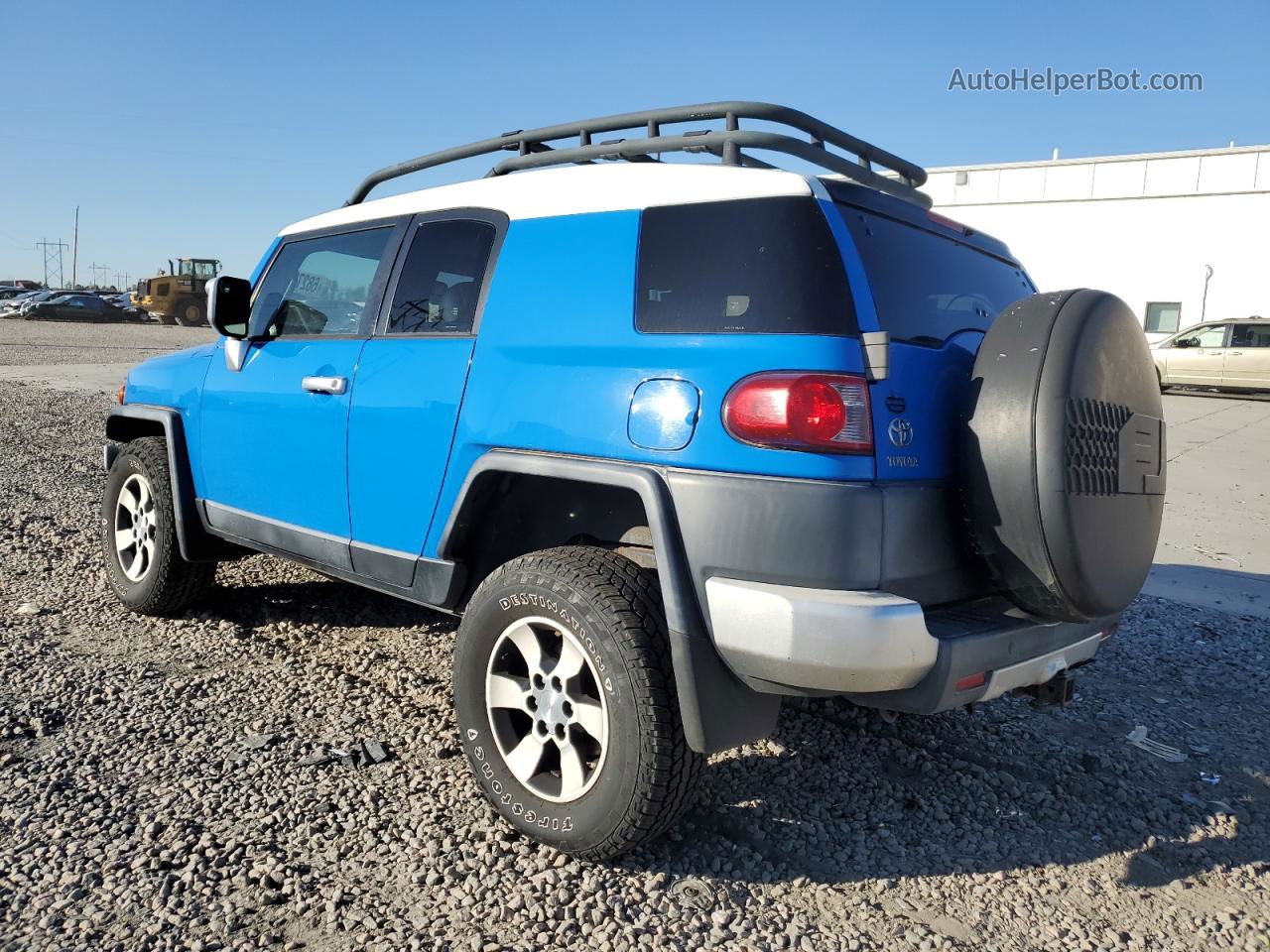 2007 Toyota Fj Cruiser  Blue vin: JTEBU11F670030325