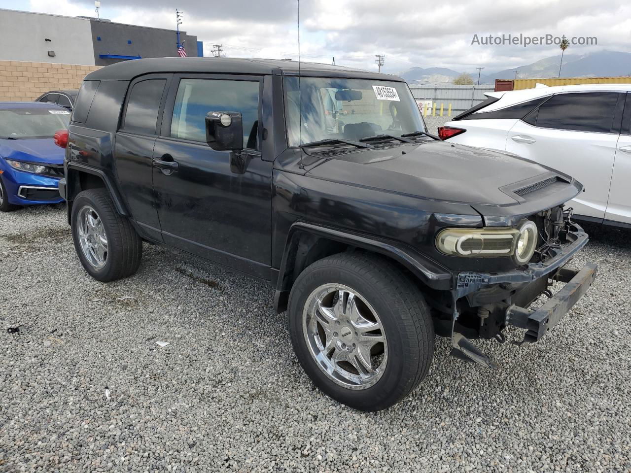 2007 Toyota Fj Cruiser  Черный vin: JTEBU11F670047562