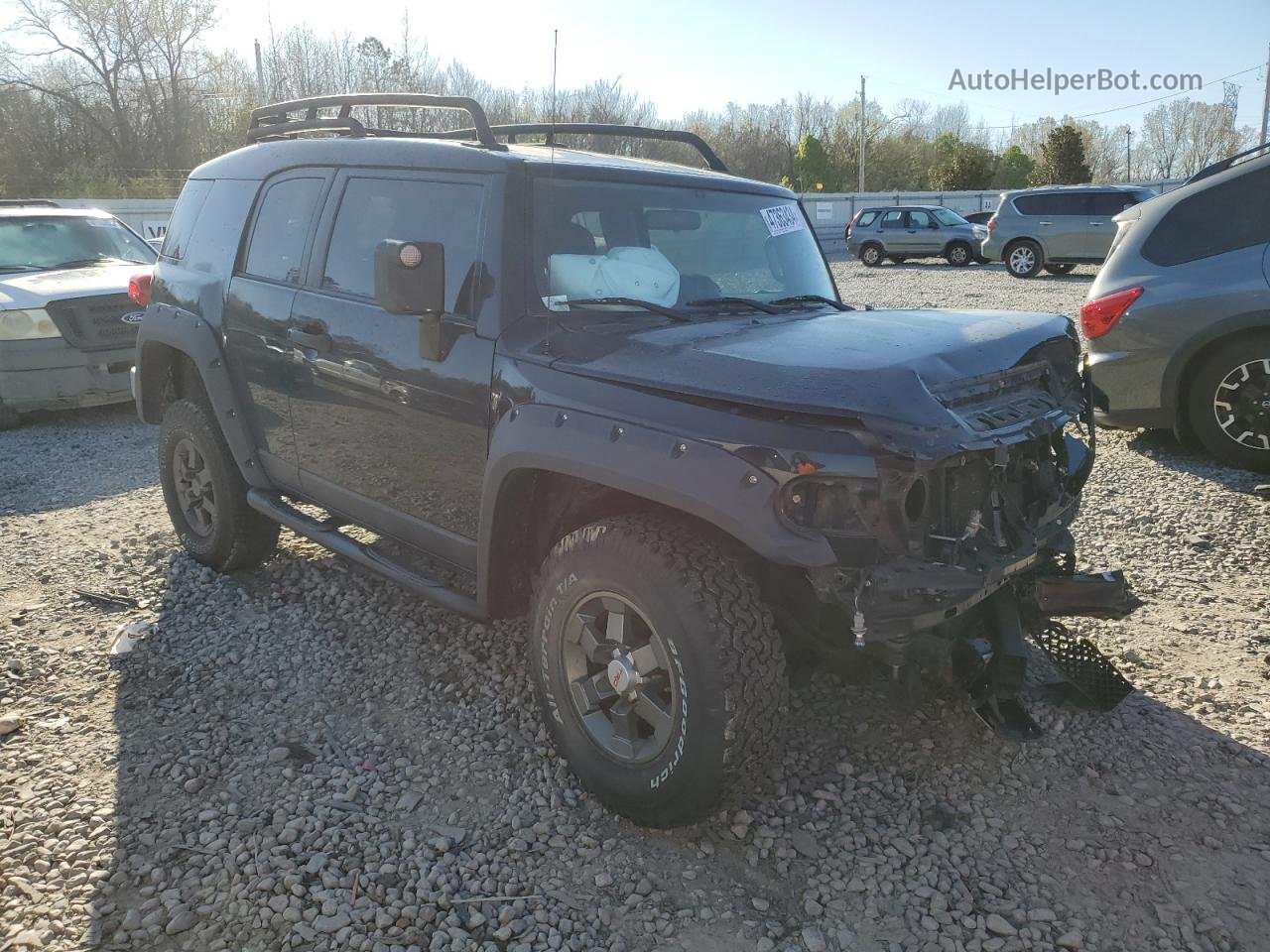 2007 Toyota Fj Cruiser  Black vin: JTEBU11F670050557