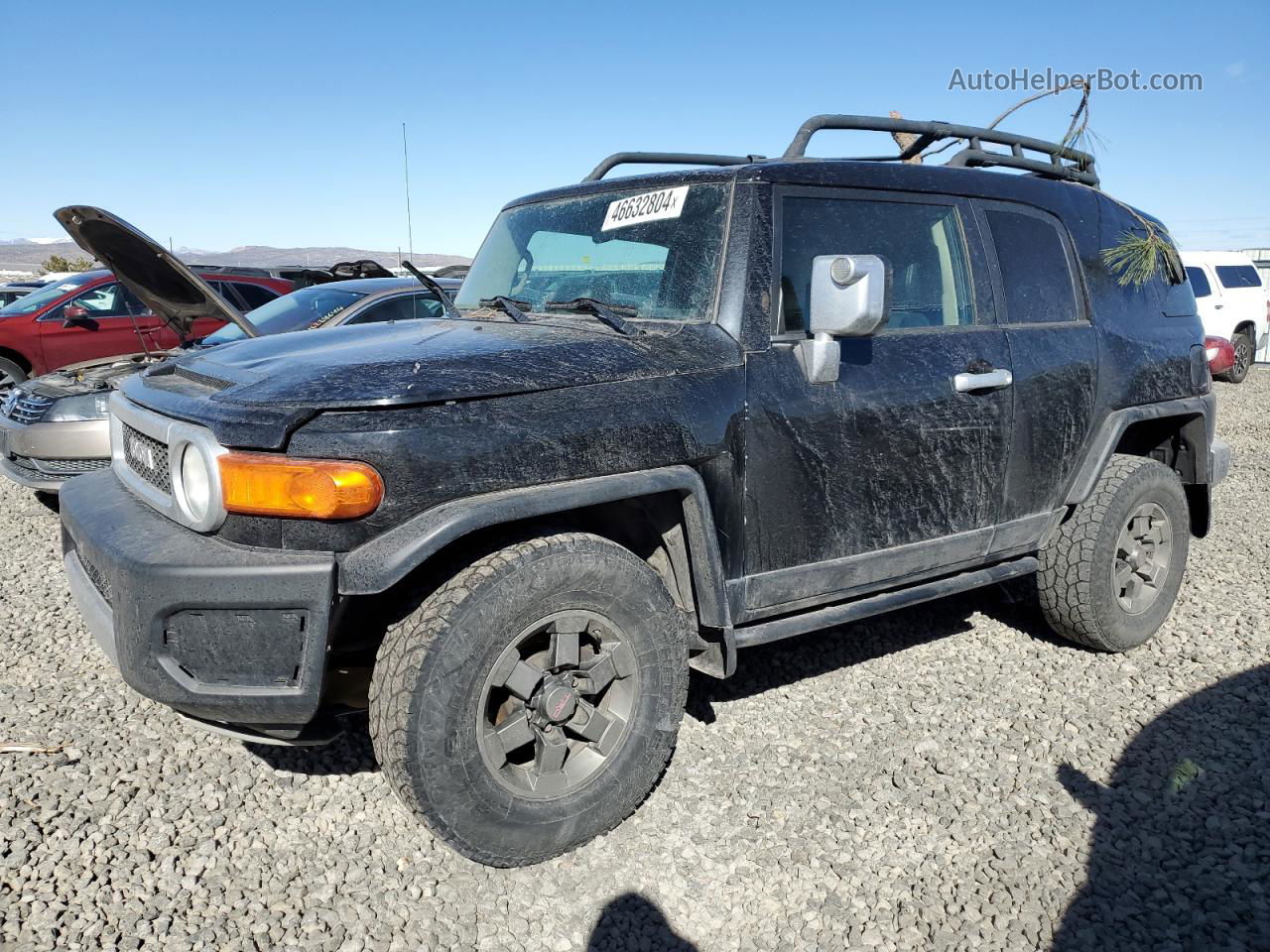 2007 Toyota Fj Cruiser  Black vin: JTEBU11F670061929