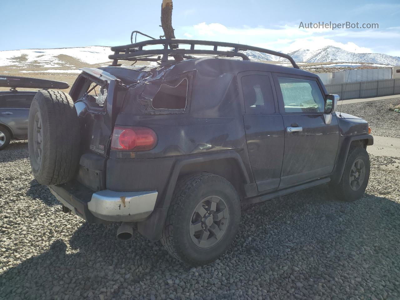 2007 Toyota Fj Cruiser  Black vin: JTEBU11F670061929