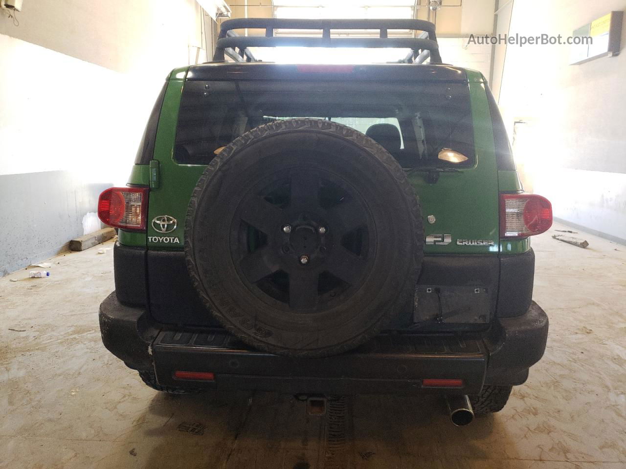 2007 Toyota Fj Cruiser  Green vin: JTEBU11F670074454