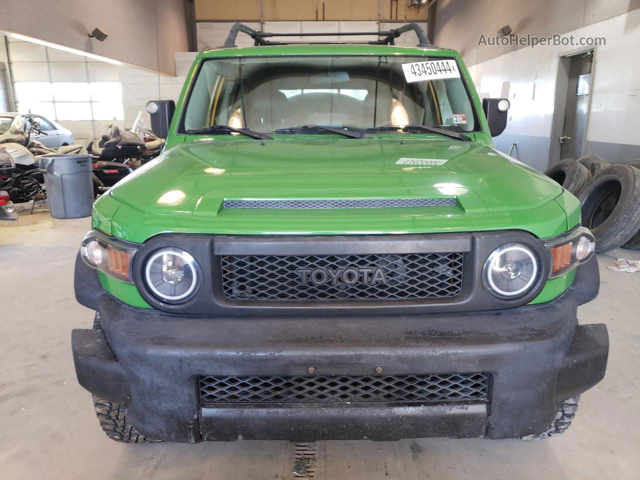 2007 Toyota Fj Cruiser  Green vin: JTEBU11F670074454