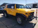 2007 Toyota Fj Cruiser  Yellow vin: JTEBU11F670101183