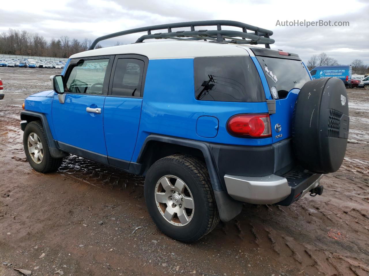 2007 Toyota Fj Cruiser  Синий vin: JTEBU11F770046064