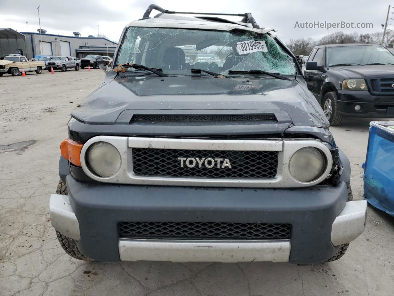 2007 Toyota Fj Cruiser  Black vin: JTEBU11F770058957