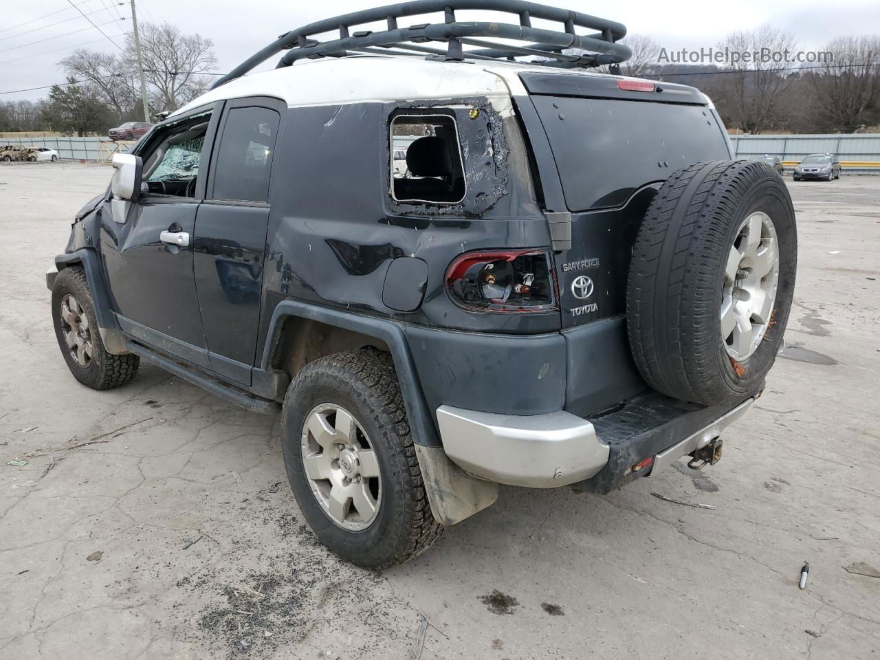 2007 Toyota Fj Cruiser  Black vin: JTEBU11F770058957