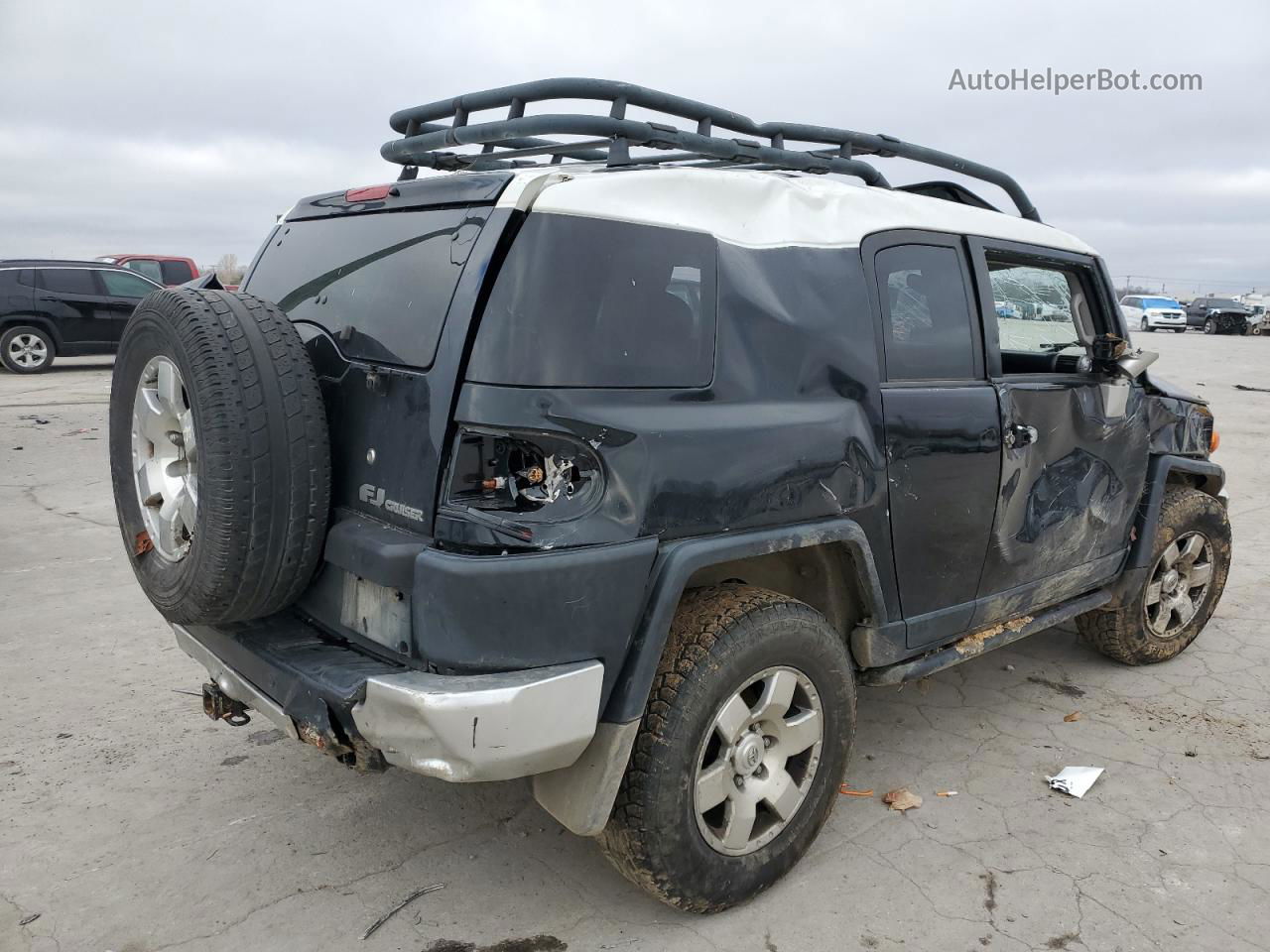 2007 Toyota Fj Cruiser  Black vin: JTEBU11F770058957