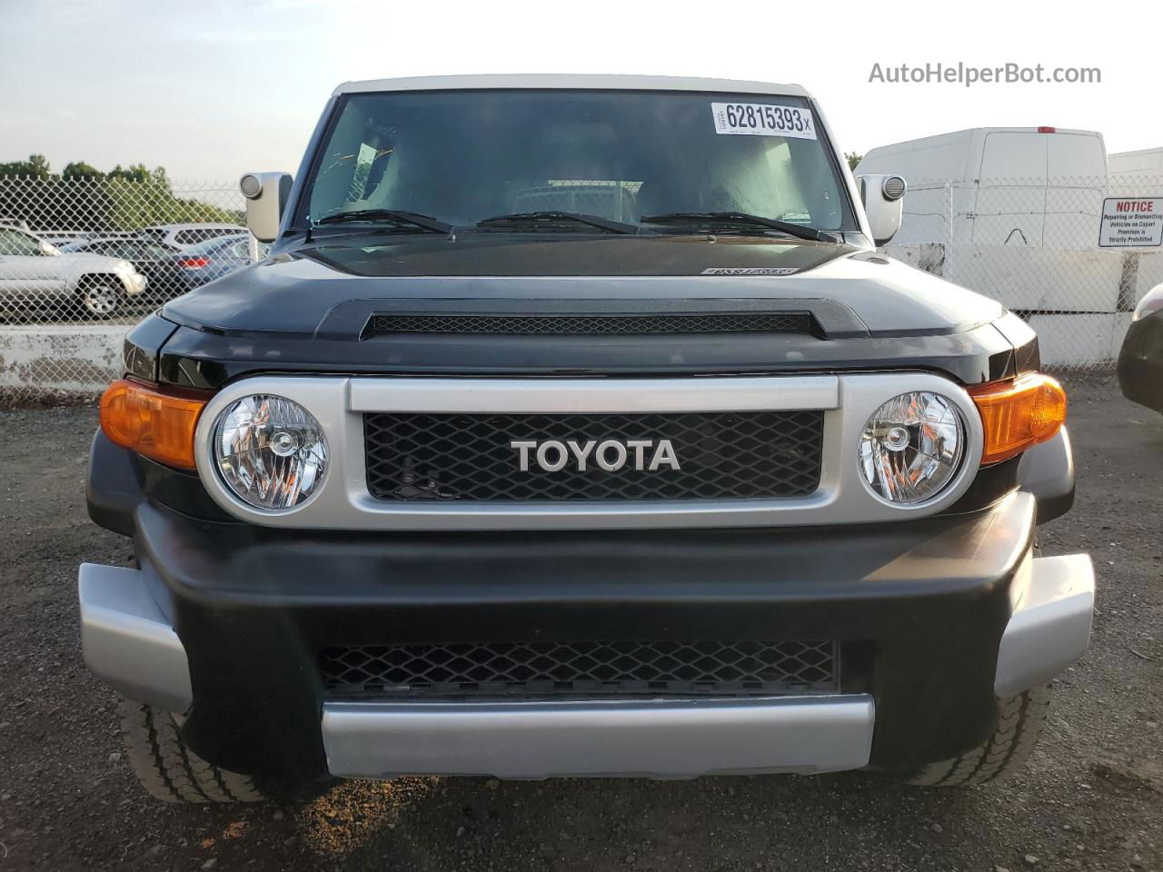 2007 Toyota Fj Cruiser  Black vin: JTEBU11F870011341