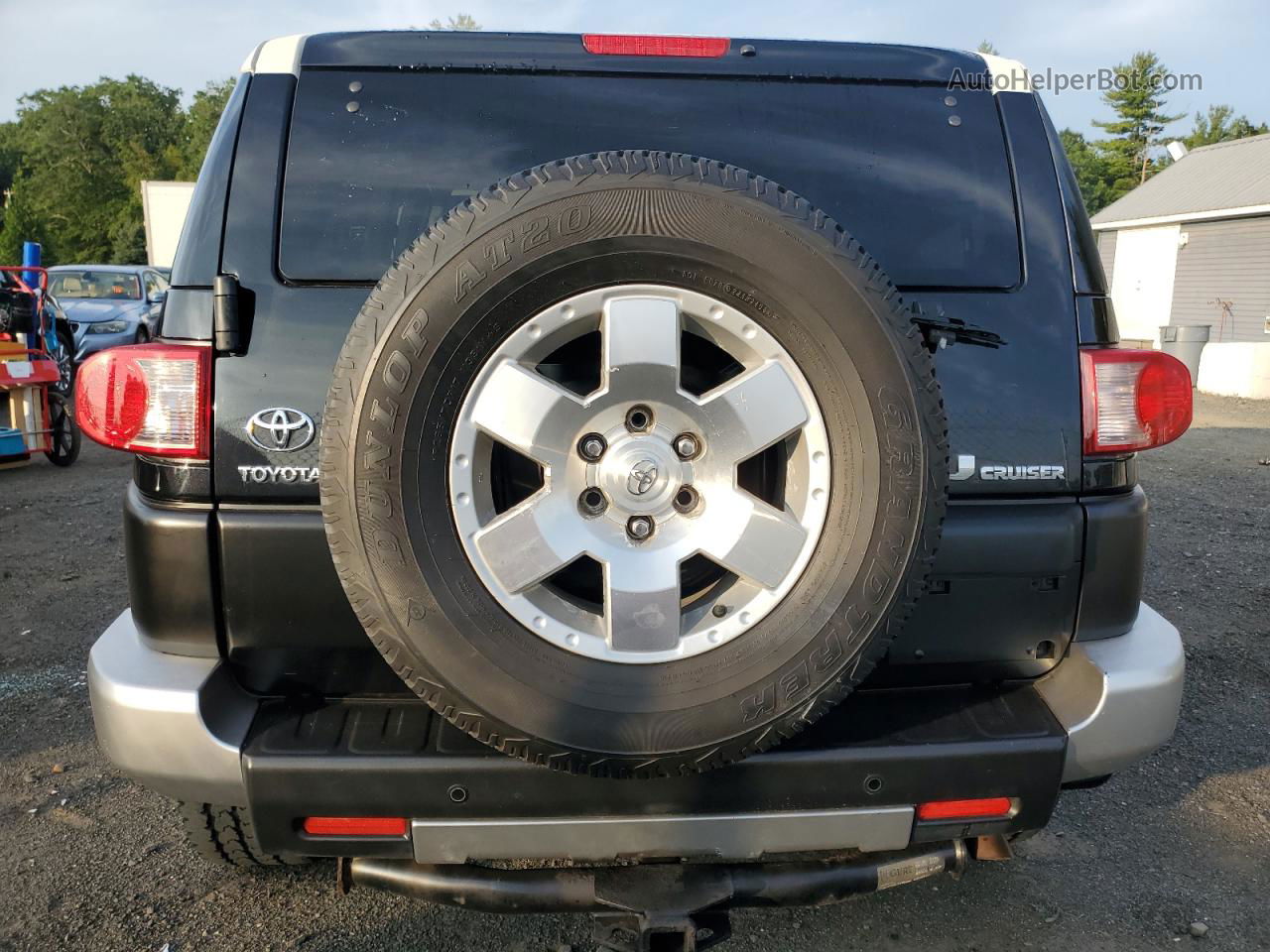 2007 Toyota Fj Cruiser  Black vin: JTEBU11F870011341