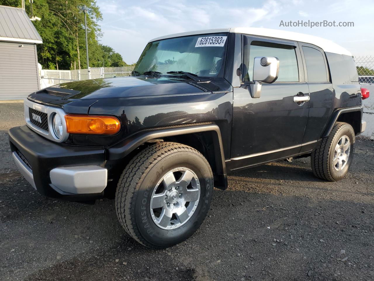 2007 Toyota Fj Cruiser  Black vin: JTEBU11F870011341