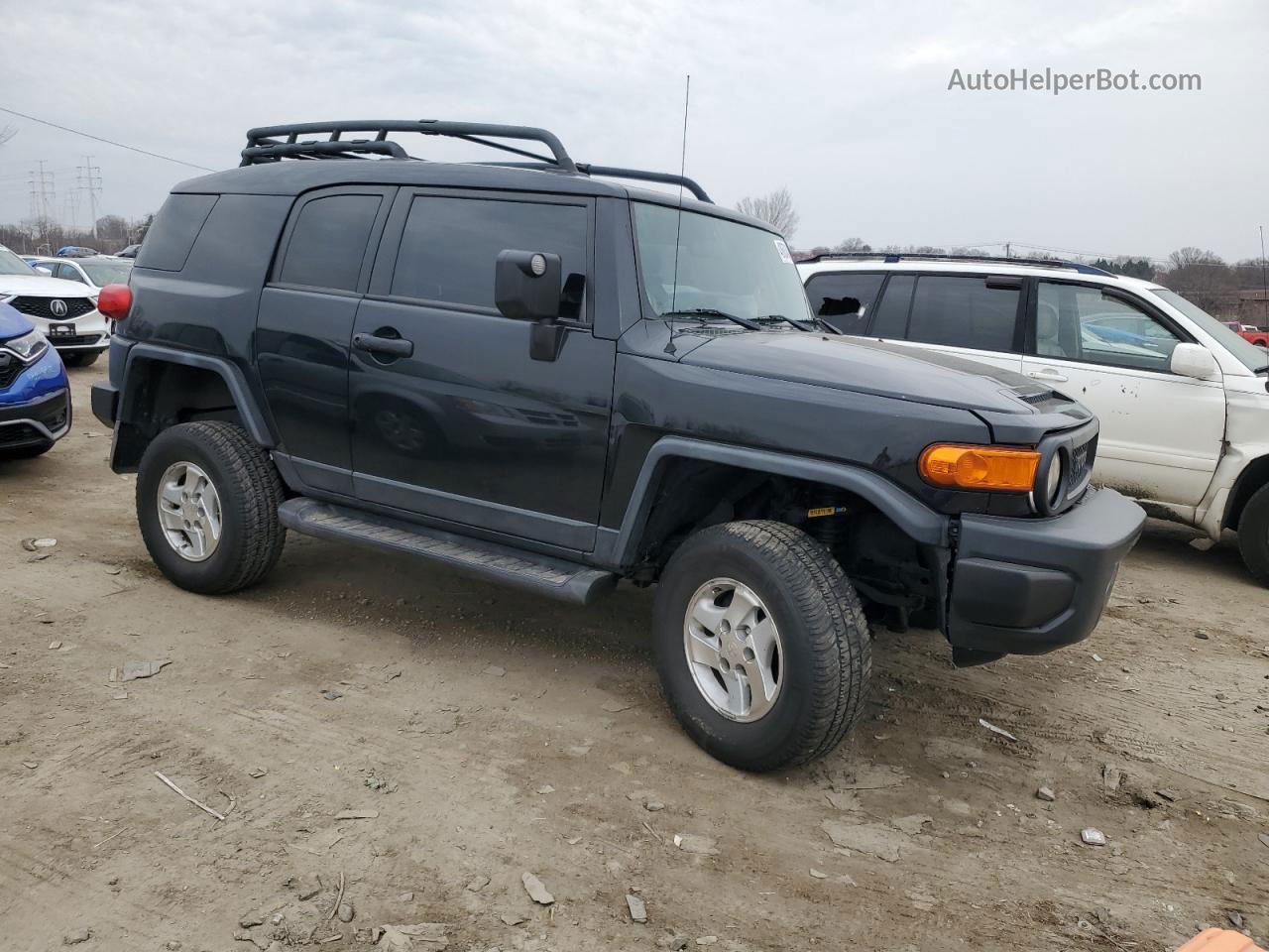 2007 Toyota Fj Cruiser  Черный vin: JTEBU11F870019617