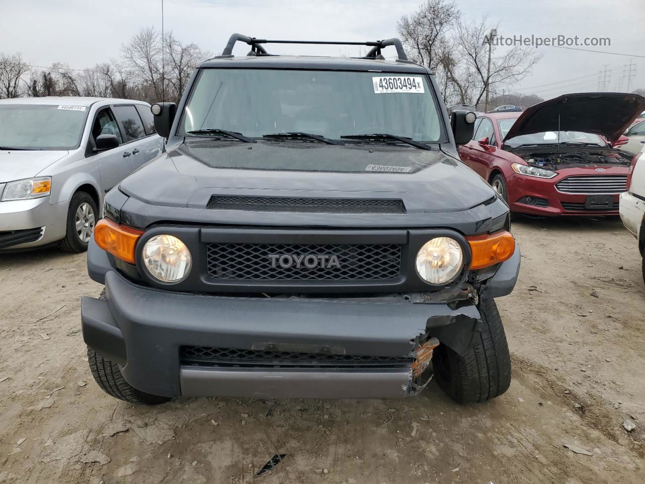 2007 Toyota Fj Cruiser  Черный vin: JTEBU11F870019617