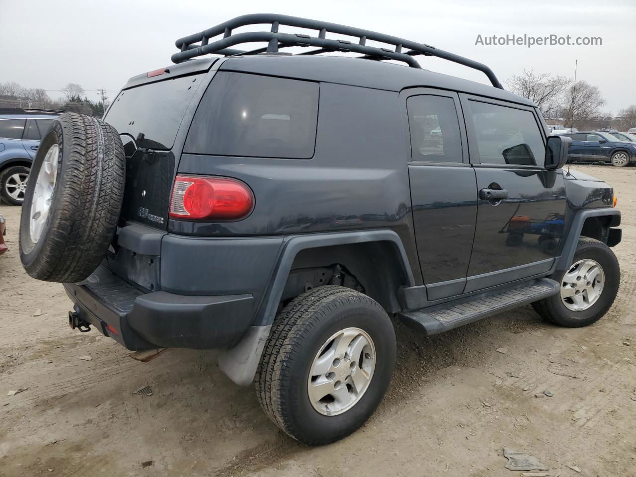 2007 Toyota Fj Cruiser  Черный vin: JTEBU11F870019617