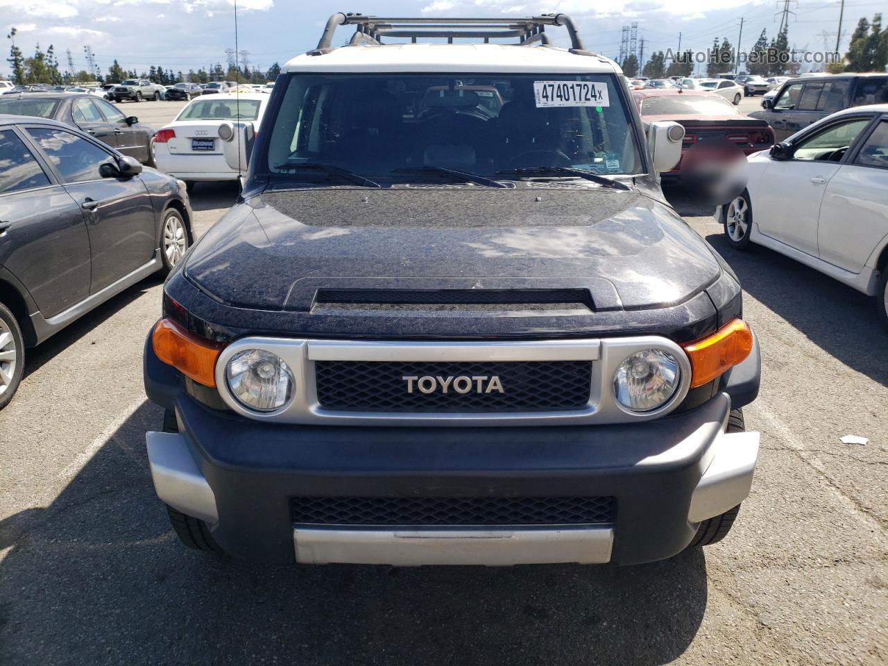 2007 Toyota Fj Cruiser  Черный vin: JTEBU11F870020251