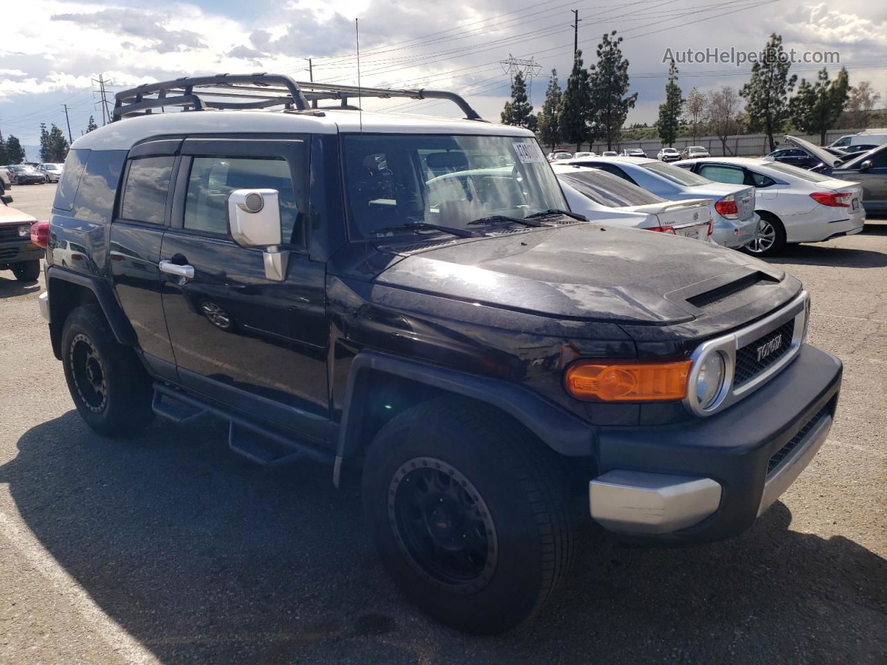 2007 Toyota Fj Cruiser  Черный vin: JTEBU11F870020251