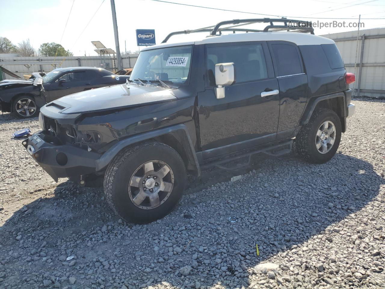 2007 Toyota Fj Cruiser  Black vin: JTEBU11F870028401