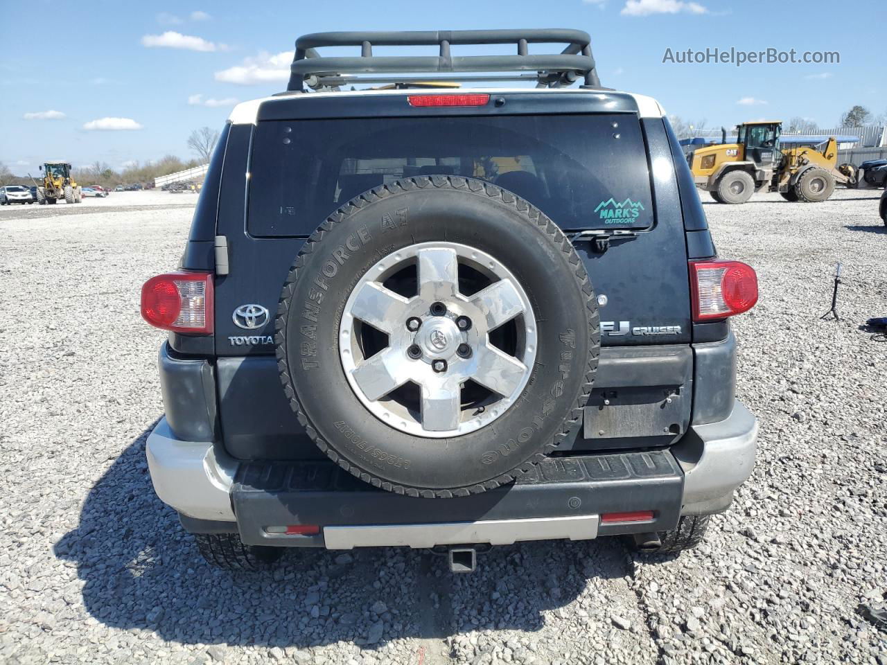 2007 Toyota Fj Cruiser  Black vin: JTEBU11F870028401