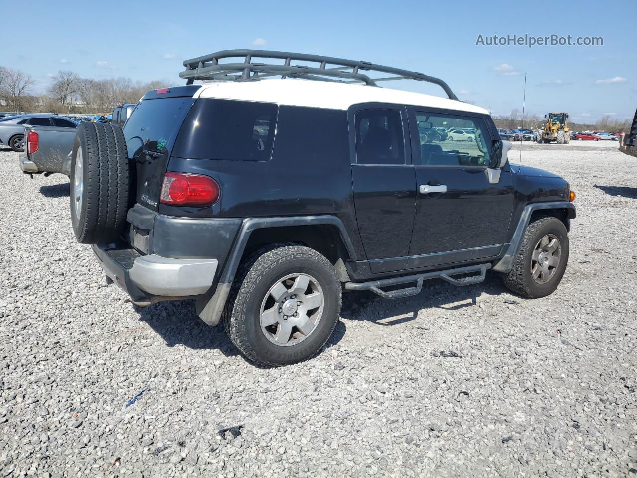 2007 Toyota Fj Cruiser  Black vin: JTEBU11F870028401