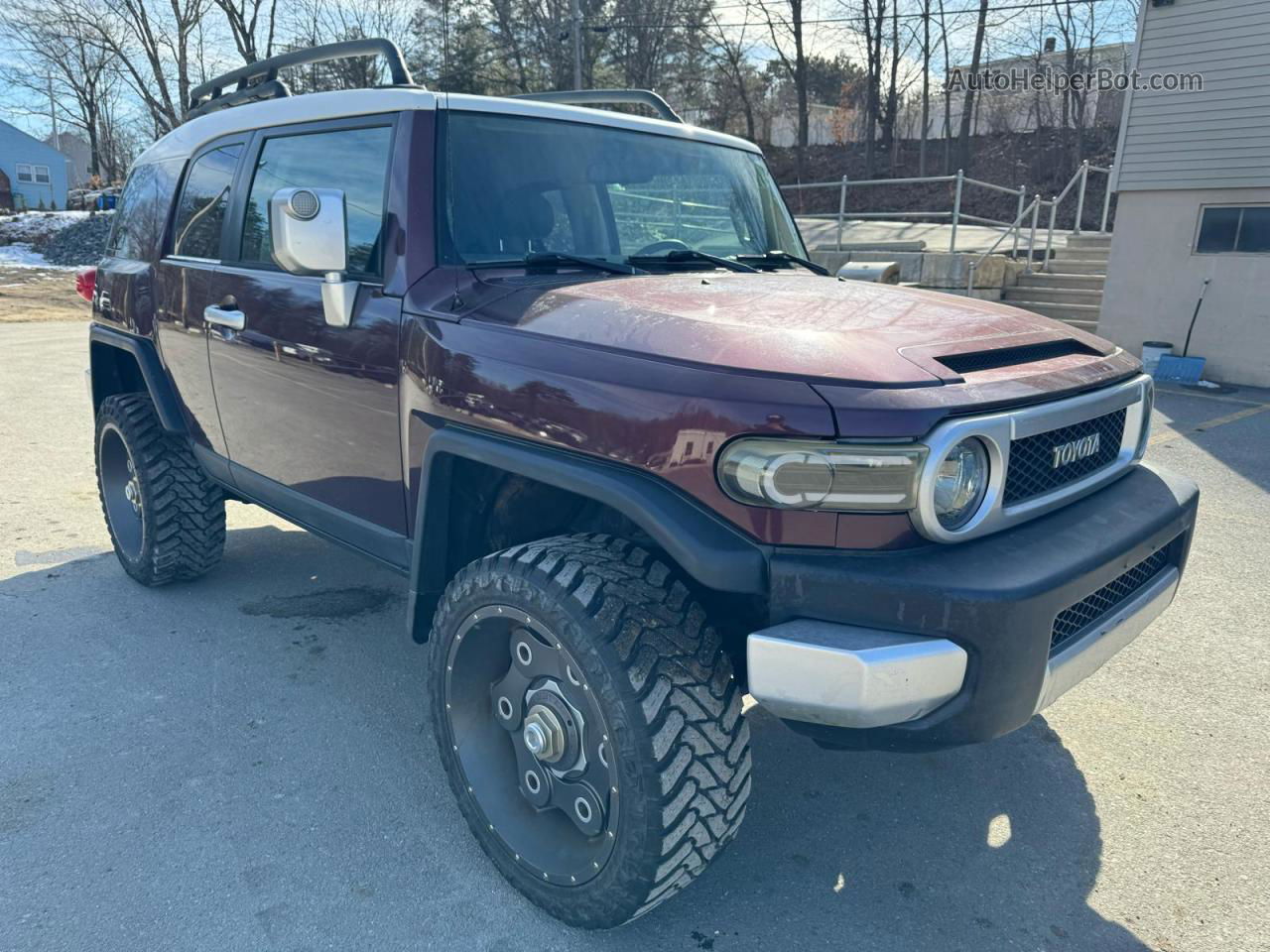 2007 Toyota Fj Cruiser  Red vin: JTEBU11F870037020