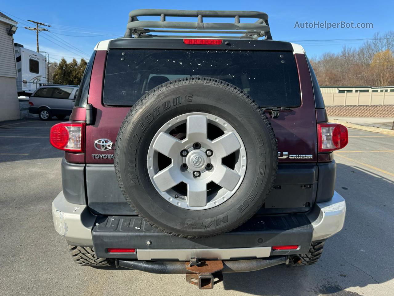 2007 Toyota Fj Cruiser  Red vin: JTEBU11F870037020