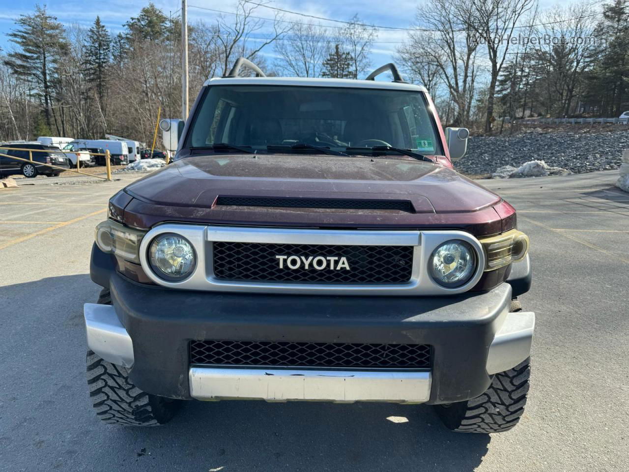 2007 Toyota Fj Cruiser  Red vin: JTEBU11F870037020