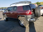 2007 Toyota Fj Cruiser  Burgundy vin: JTEBU11F870081907