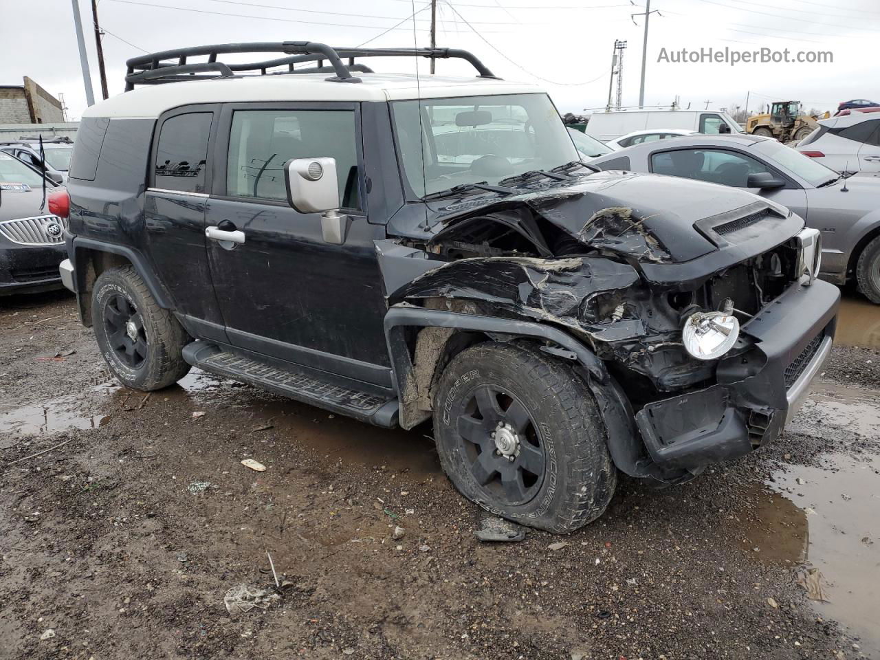 2007 Toyota Fj Cruiser  Черный vin: JTEBU11F970009288