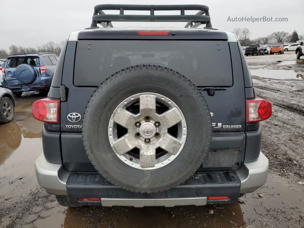 2007 Toyota Fj Cruiser  Черный vin: JTEBU11F970009288