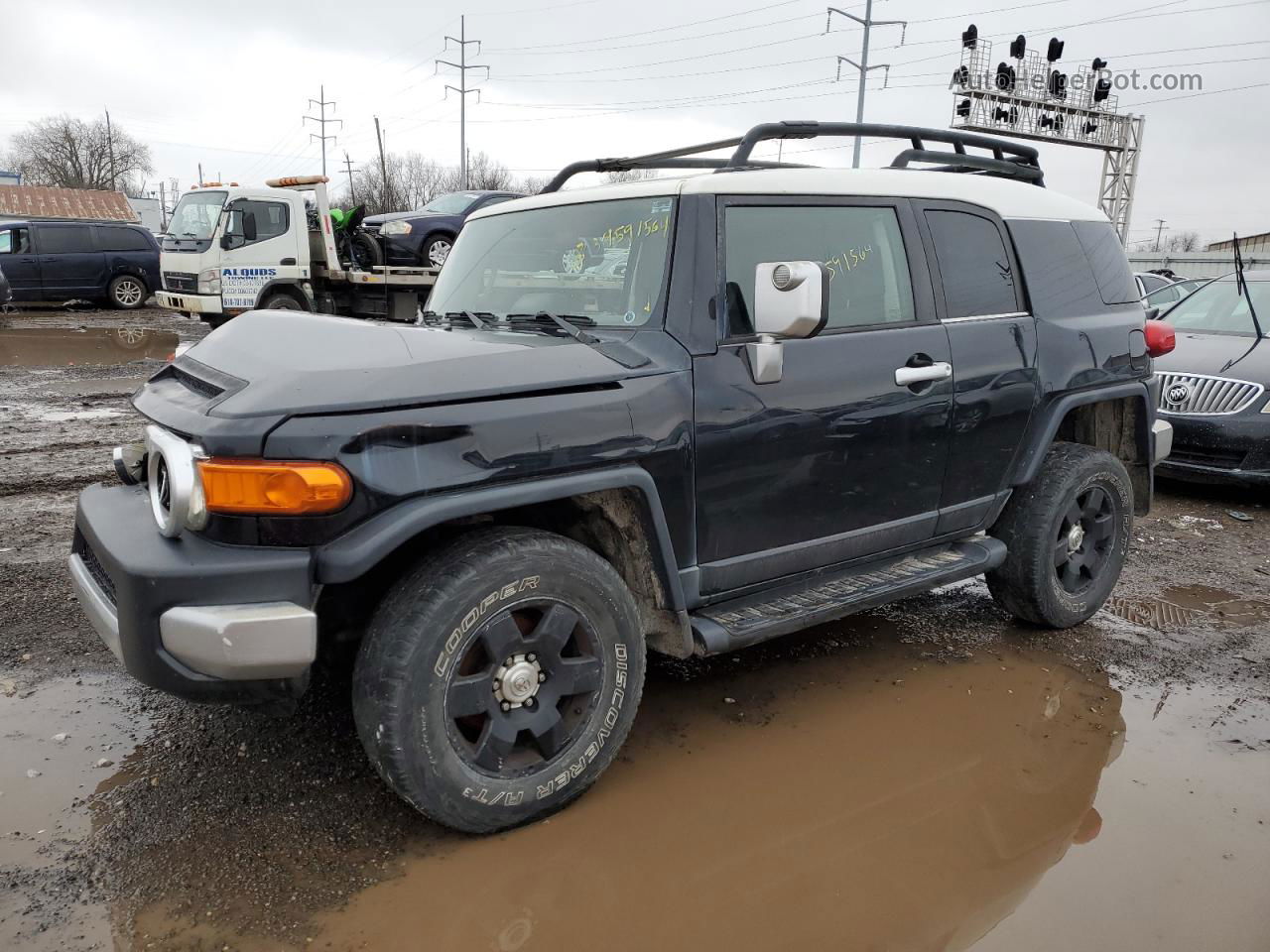 2007 Toyota Fj Cruiser  Черный vin: JTEBU11F970009288