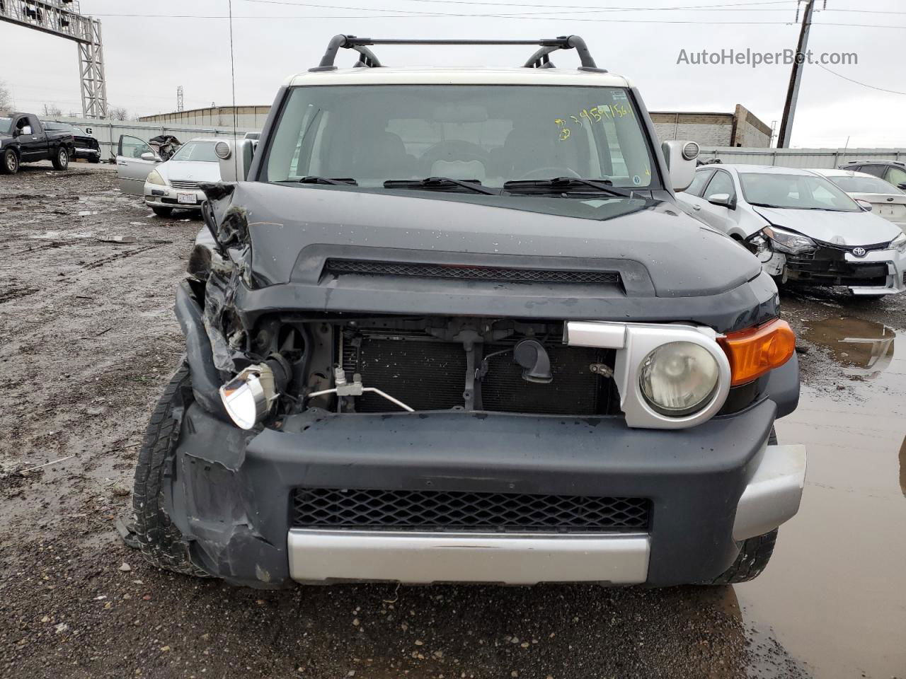 2007 Toyota Fj Cruiser  Black vin: JTEBU11F970009288