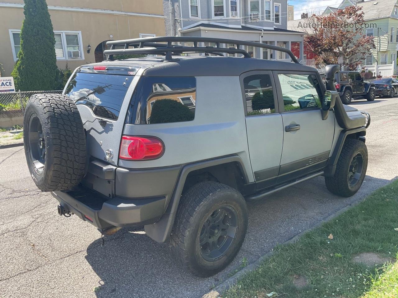 2007 Toyota Fj Cruiser  Gray vin: JTEBU11F970009551