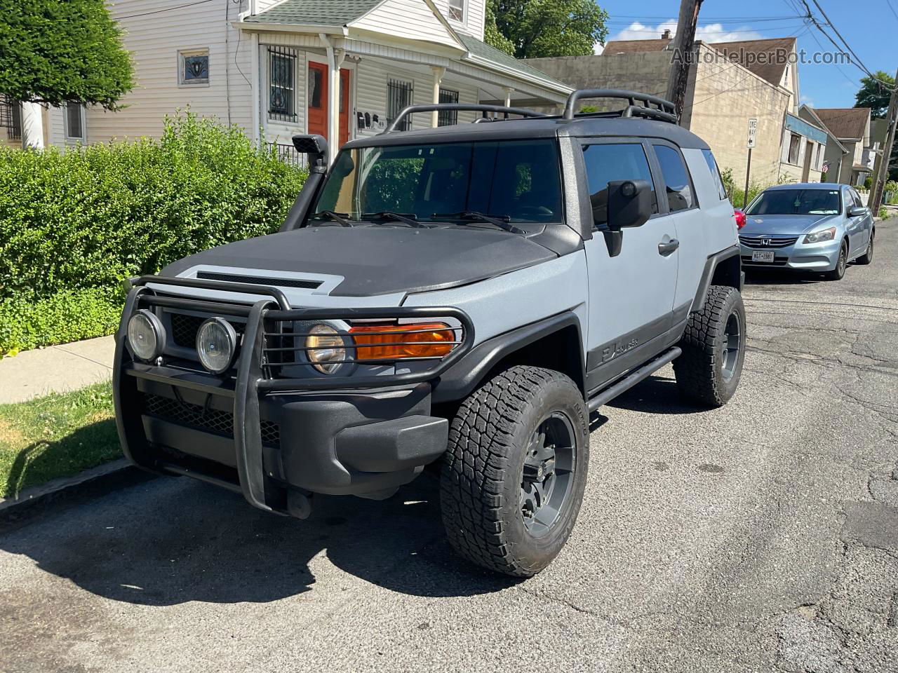 2007 Toyota Fj Cruiser  Gray vin: JTEBU11F970009551