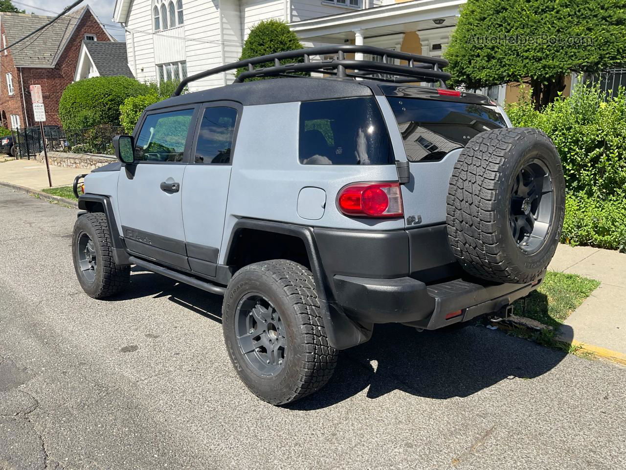 2007 Toyota Fj Cruiser  Gray vin: JTEBU11F970009551