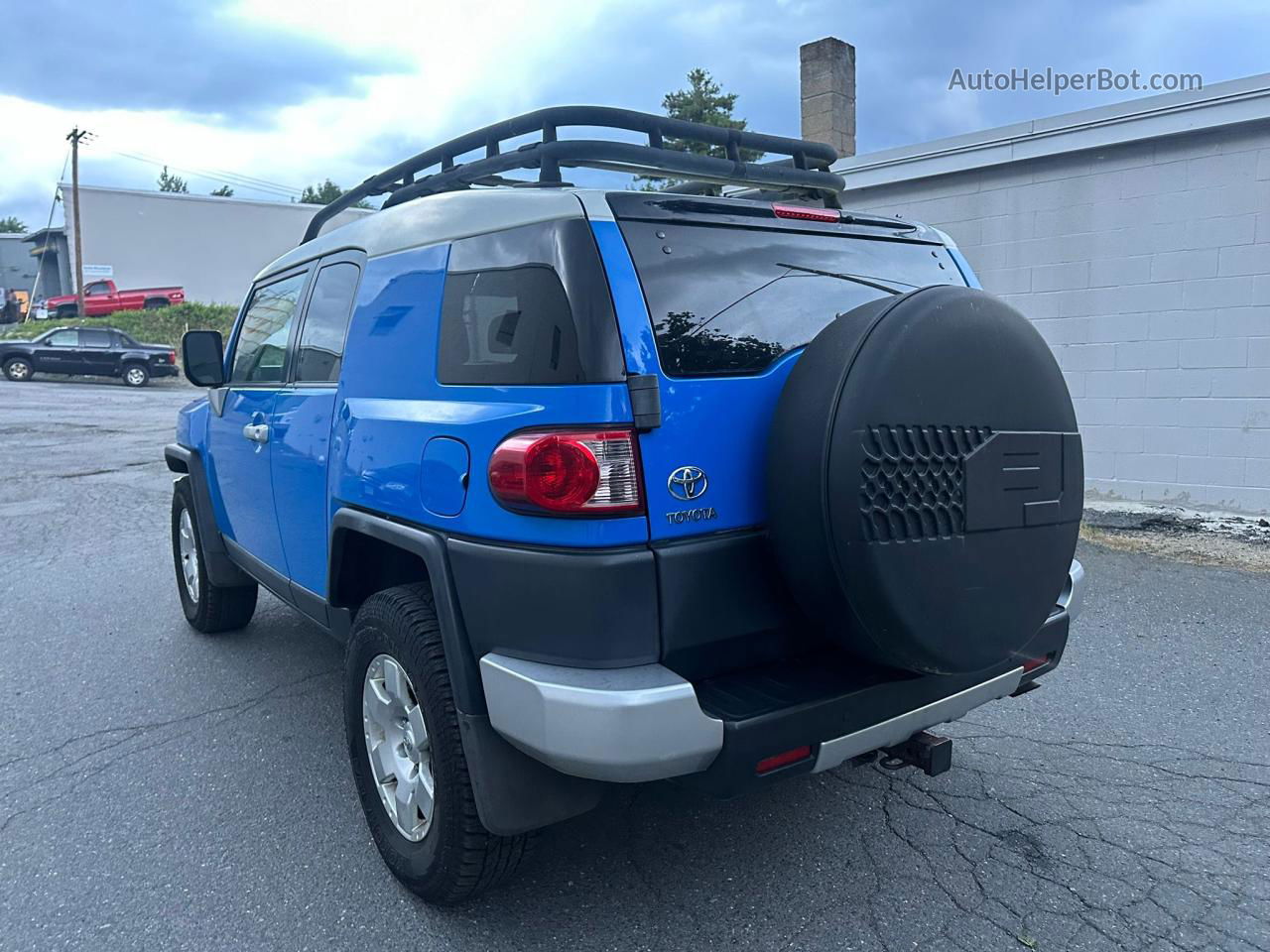 2007 Toyota Fj Cruiser  Blue vin: JTEBU11F970034482