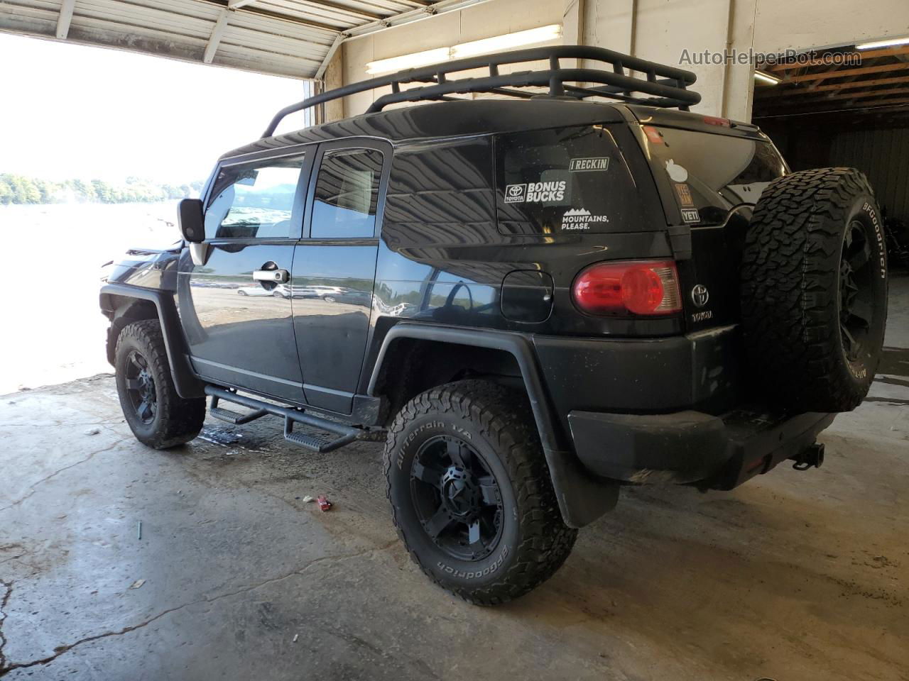 2007 Toyota Fj Cruiser  Black vin: JTEBU11F970054117