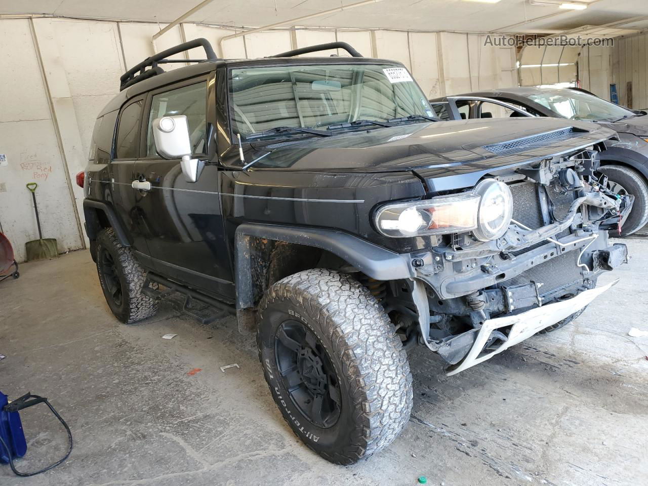 2007 Toyota Fj Cruiser  Black vin: JTEBU11F970054117