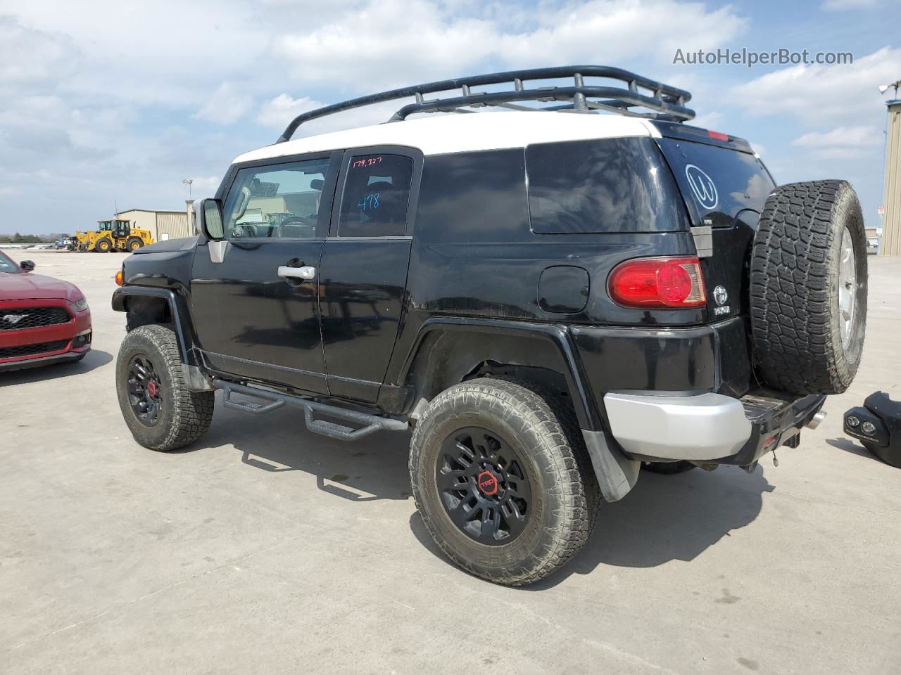 2007 Toyota Fj Cruiser  Black vin: JTEBU11F970077333