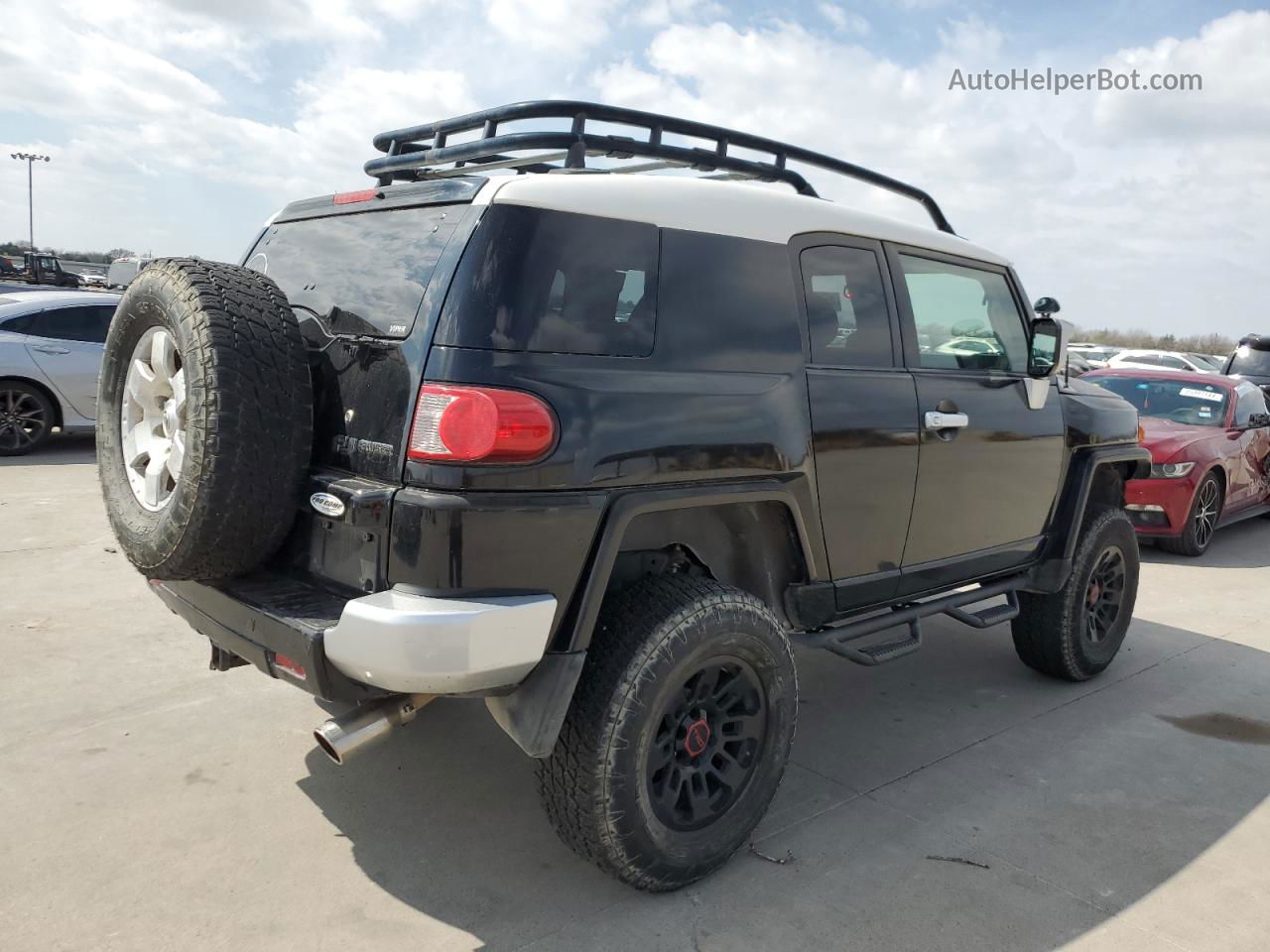 2007 Toyota Fj Cruiser  Black vin: JTEBU11F970077333