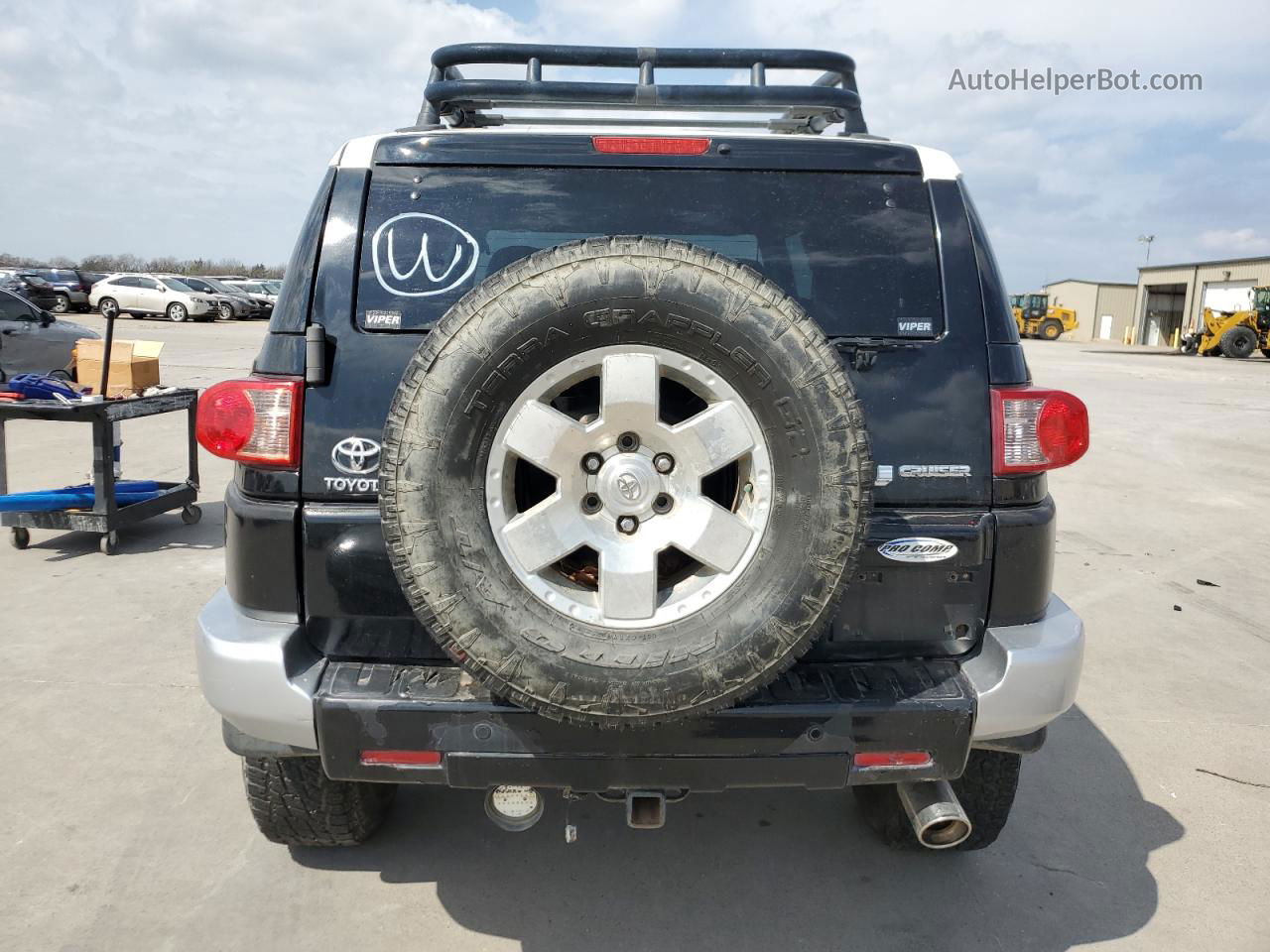 2007 Toyota Fj Cruiser  Black vin: JTEBU11F970077333